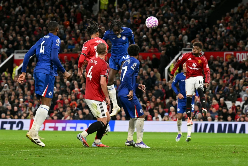 Opstilling For Manchester United mod chelsea 2025-26 og statistik